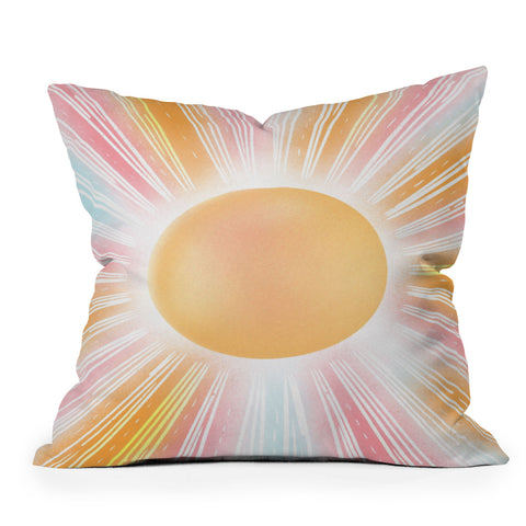 RosebudStudio Keep shining Outdoor Throw Pillow