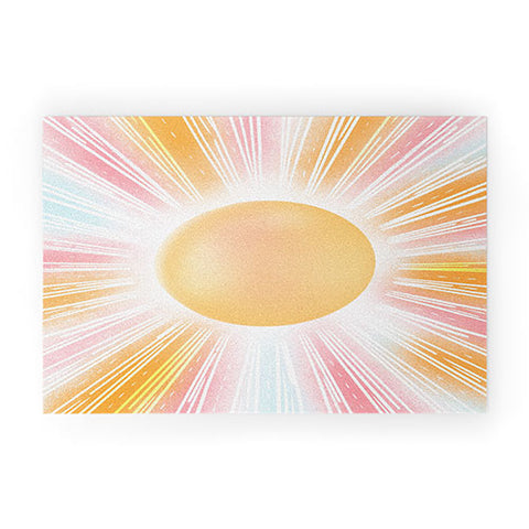 RosebudStudio Keep shining Welcome Mat