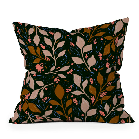 RosebudStudio Long Autumn days Outdoor Throw Pillow