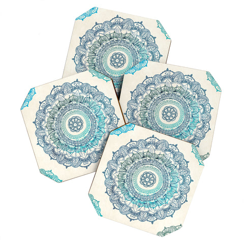 RosebudStudio Mandala Coaster Set
