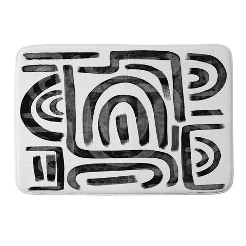 RosebudStudio Minimal feels Memory Foam Bath Mat