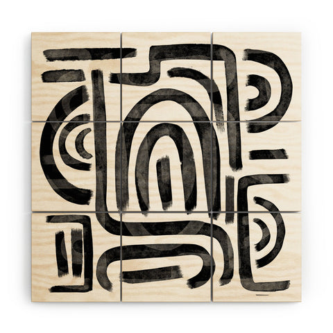 RosebudStudio Minimal feels Wood Wall Mural