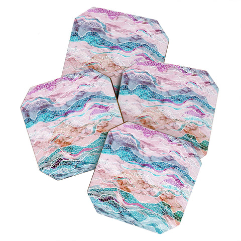 RosebudStudio Move Waves Coaster Set