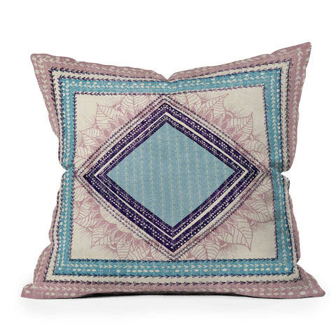 RosebudStudio Natural Outdoor Throw Pillow