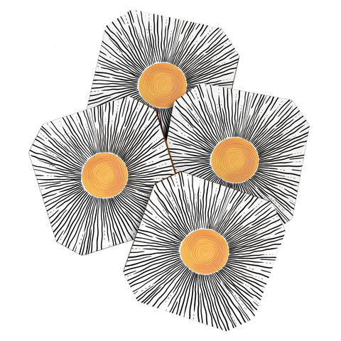 RosebudStudio Never forget Coaster Set