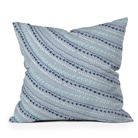 RosebudStudio New Times Outdoor Throw Pillow