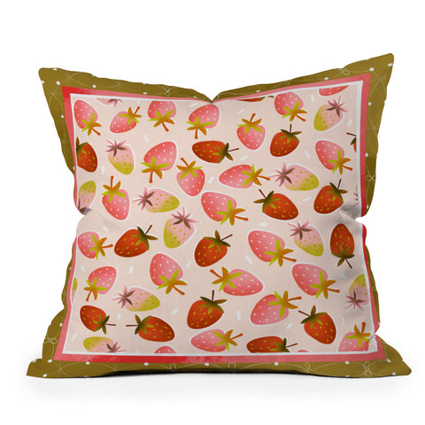 RosebudStudio Ripe and Fresh Throw Pillow