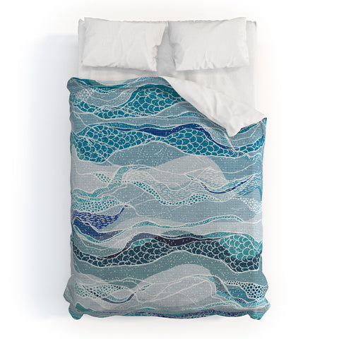 RosebudStudio Sail Away Together Duvet Cover