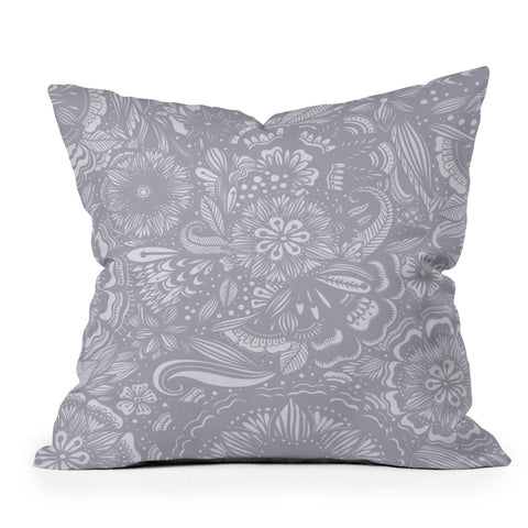 RosebudStudio She looks beautiful Outdoor Throw Pillow