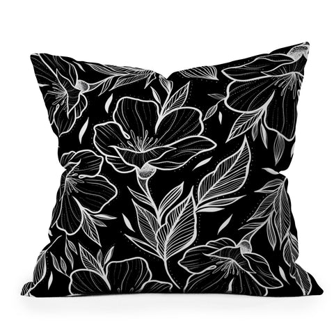 RosebudStudio Stillness Outdoor Throw Pillow
