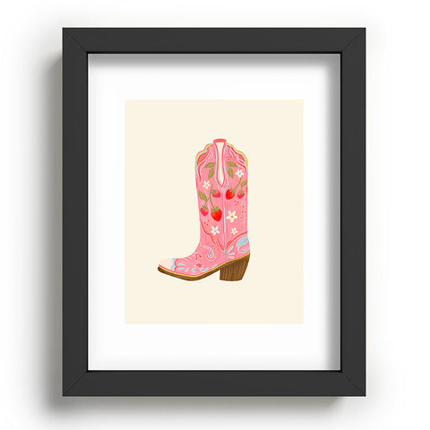 RosebudStudio Strawberry Girl Recessed Framing Rectangle