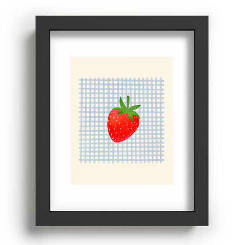 RosebudStudio Strawberry Sunshine Recessed Framing Rectangle
