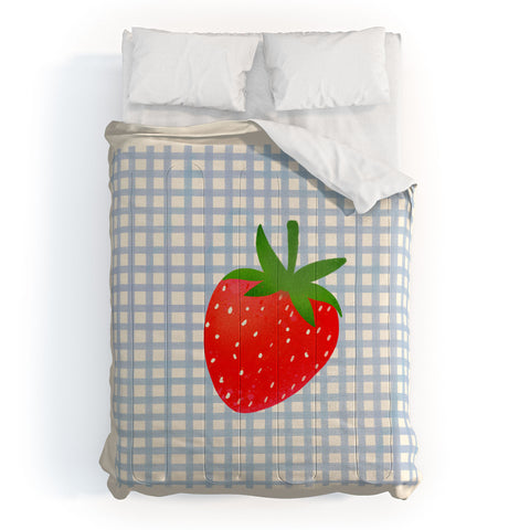 RosebudStudio Strawberry Sunshine Comforter
