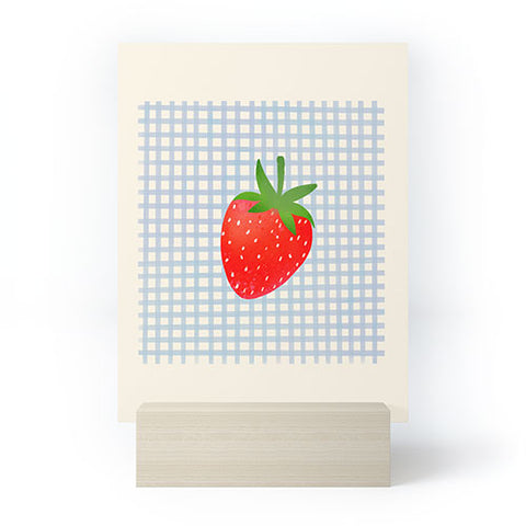 RosebudStudio Strawberry Sunshine Mini Art Print