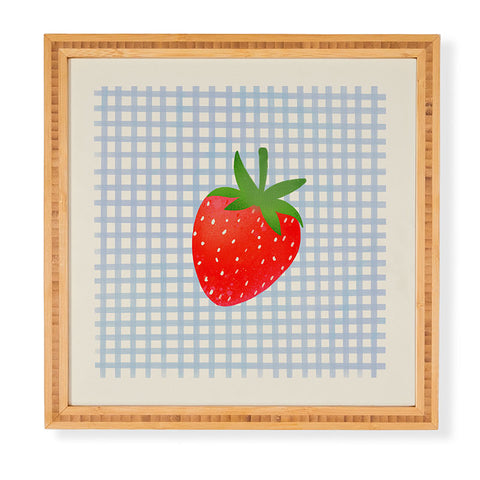 RosebudStudio Strawberry Sunshine Framed Wall Art