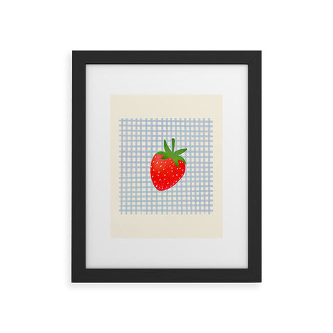 RosebudStudio Strawberry Sunshine Framed Art Print