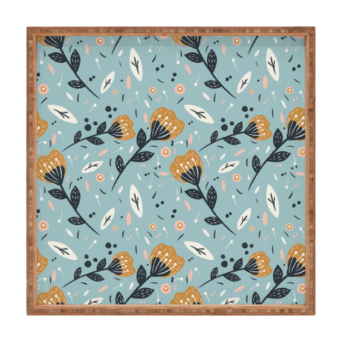 RosebudStudio Summer days Square Tray