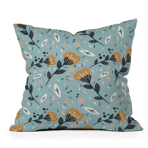 RosebudStudio Summer days Outdoor Throw Pillow