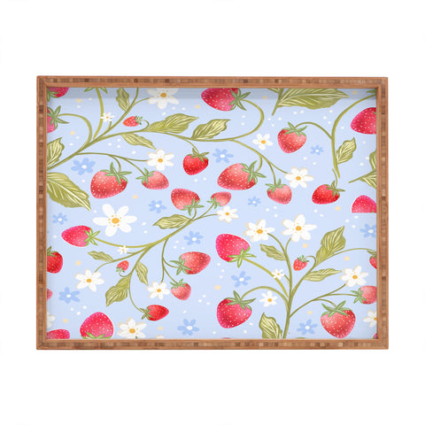 RosebudStudio Summer feels Rectangular Tray