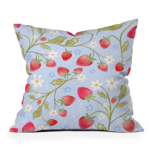 RosebudStudio Summer feels Outdoor Throw Pillow