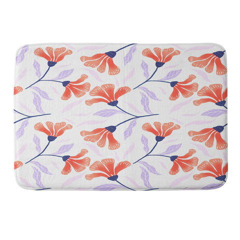 RosebudStudio Summer Soulful Memory Foam Bath Mat