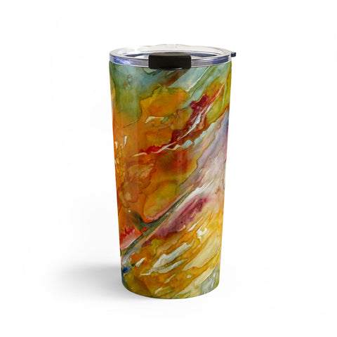 Rosie Brown Abstract 2 Travel Mug