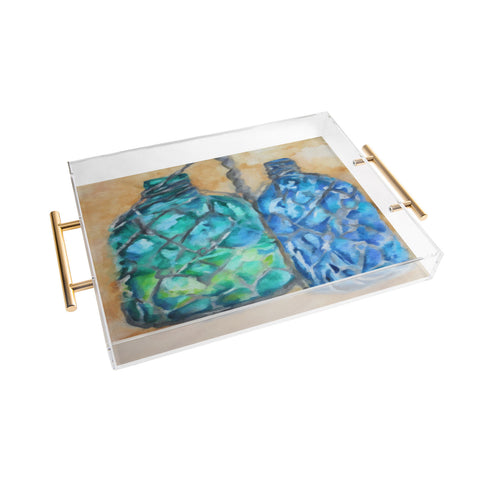 Rosie Brown Agua Fria Batik Acrylic Tray