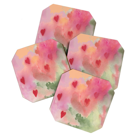 Rosie Brown All My Loving Coaster Set