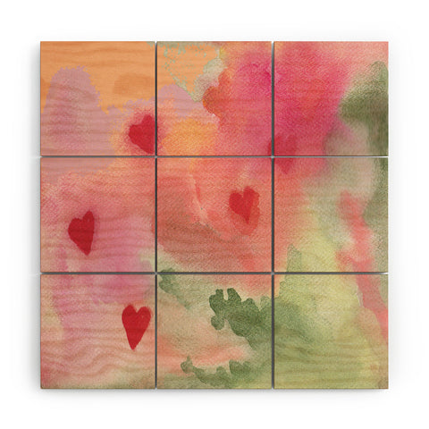 Rosie Brown All My Loving Wood Wall Mural