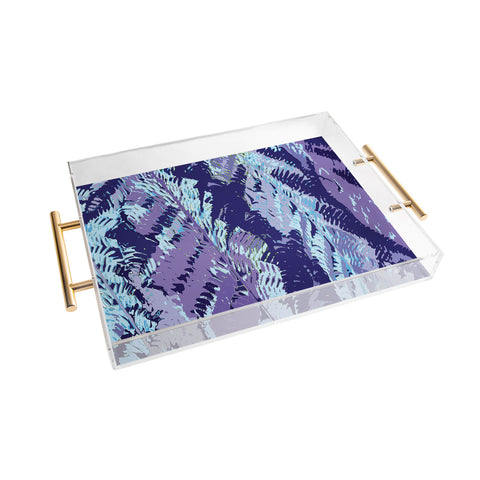 Rosie Brown Amethyst Ferns Acrylic Tray
