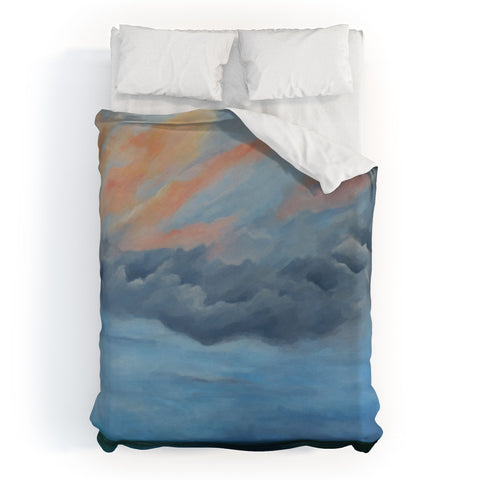 Rosie Brown And Then It Rained Duvet Cover