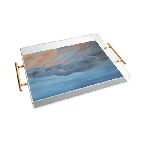 Rosie Brown And Then It Rained Acrylic Tray