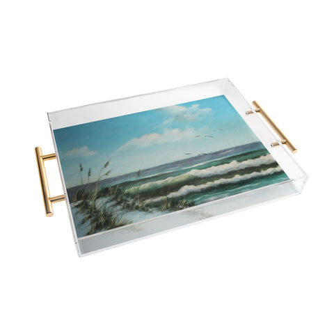 Rosie Brown Beach Dunes Acrylic Tray