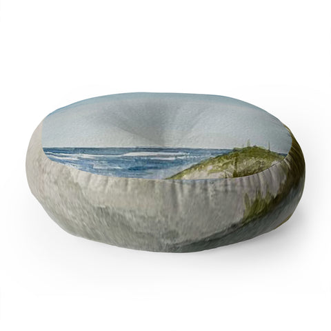 Rosie Brown Beyond the Dunes Floor Pillow Round