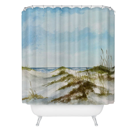 Rosie Brown Beyond the Dunes Shower Curtain