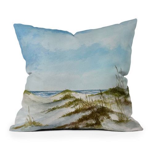 Rosie Brown Beyond the Dunes Throw Pillow
