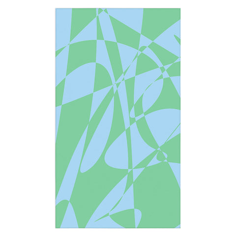 Rosie Brown Blue Doodle Tablecloth