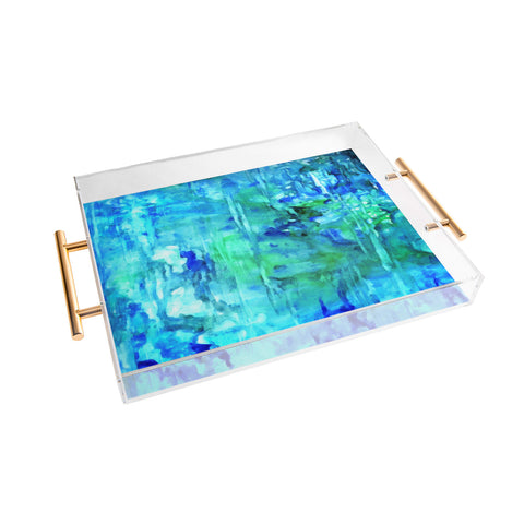 Rosie Brown Blue Grotto Acrylic Tray