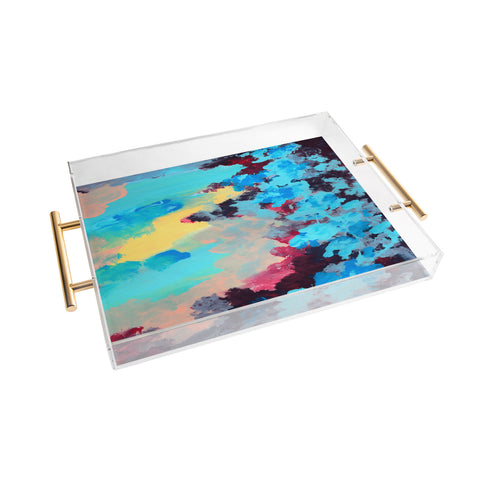 Rosie Brown Blue Ivy Acrylic Tray