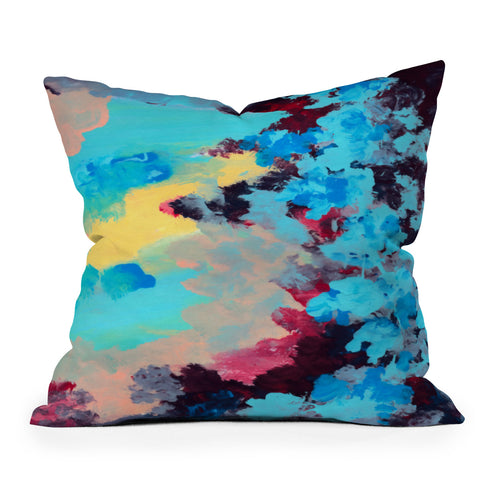 Rosie Brown Blue Ivy Outdoor Throw Pillow