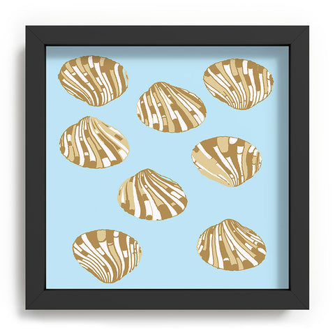 Rosie Brown BlueScallops Recessed Framing Square