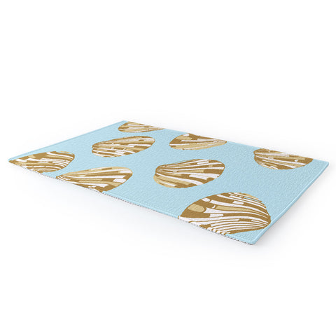 Rosie Brown BlueScallops Area Rug