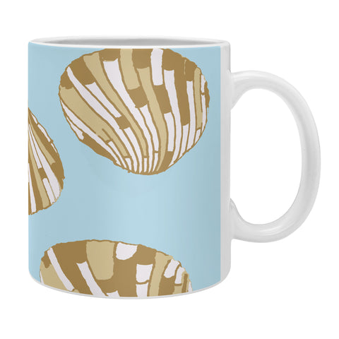 Rosie Brown BlueScallops Coffee Mug