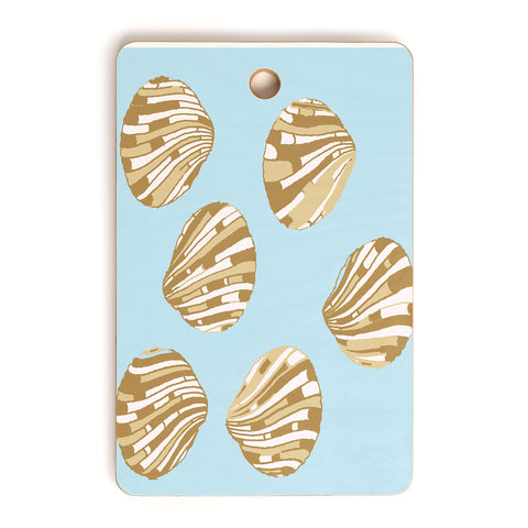 Rosie Brown BlueScallops Cutting Board Rectangle