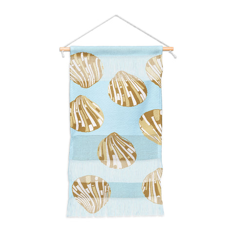 Rosie Brown BlueScallops Wall Hanging Portrait