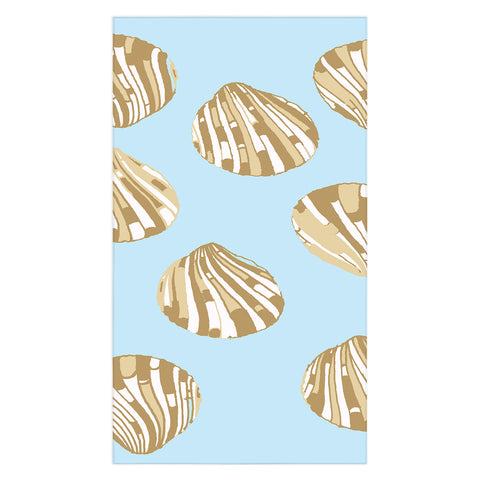 Rosie Brown BlueScallops Tablecloth