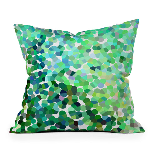 Rosie Brown Bubbles Outdoor Throw Pillow