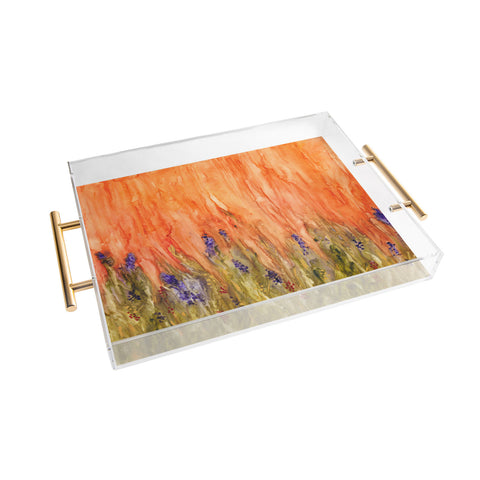 Rosie Brown By the Wall Acrylic Tray