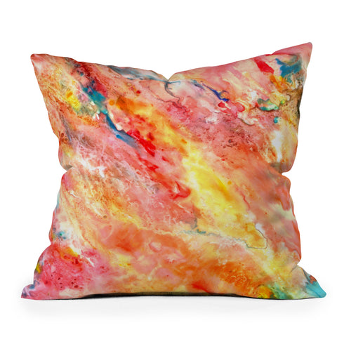 Rosie Brown Celebration Time Outdoor Throw Pillow