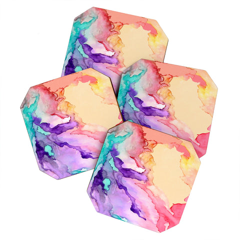 Rosie Brown Color My World Coaster Set